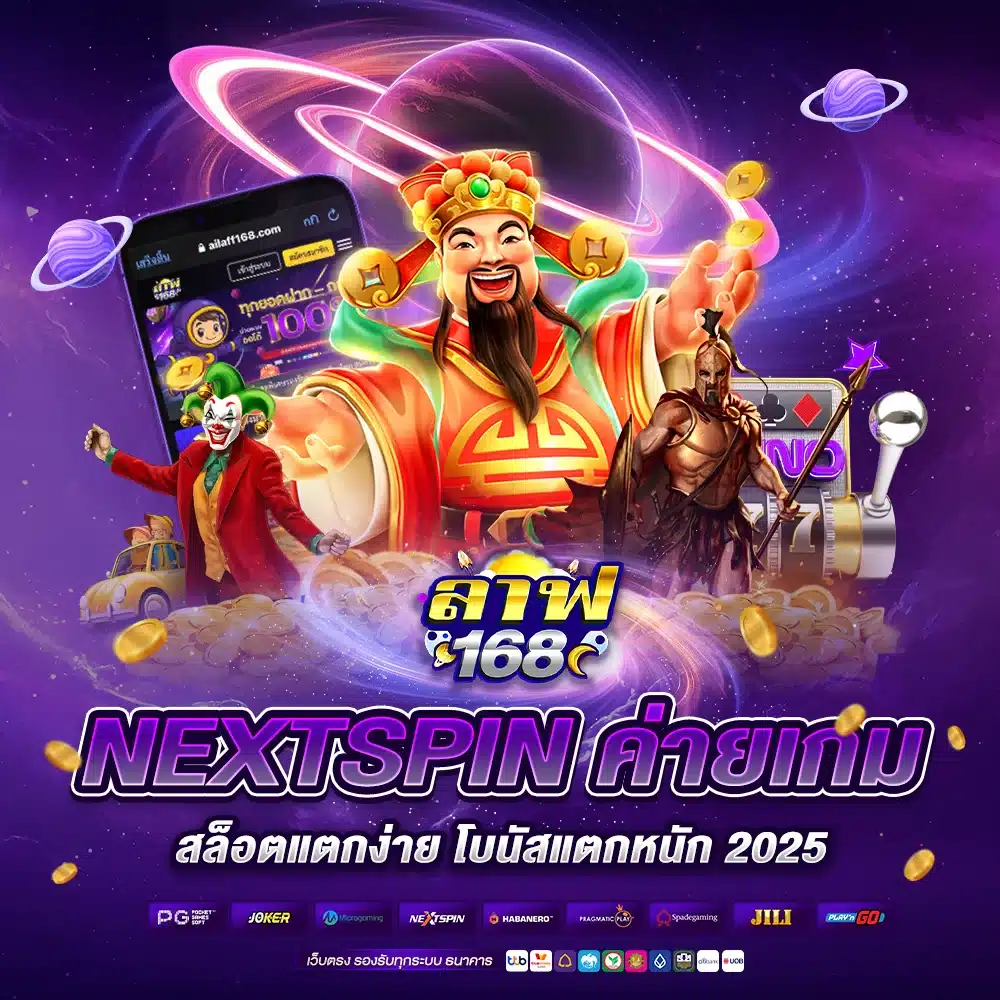 สนุกไม่มีเบื่อ NEXTSPIN เกมเยอะ